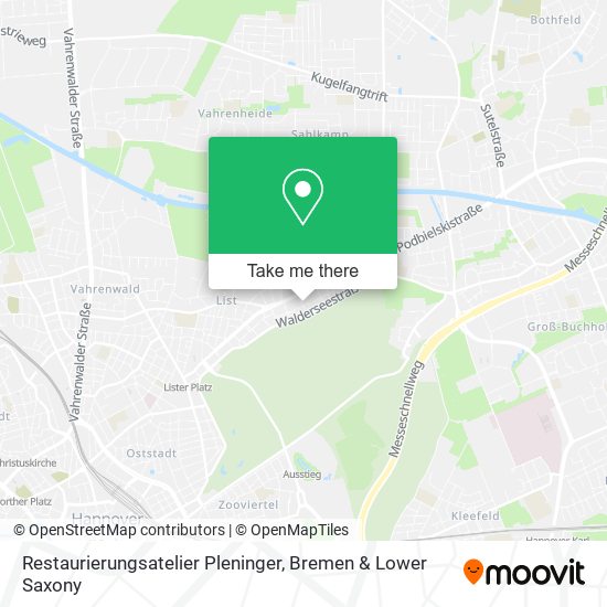 Restaurierungsatelier Pleninger map