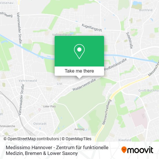 Medissimo Hannover - Zentrum für funktionelle Medizin map