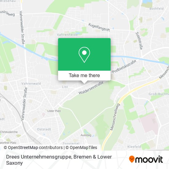 Drees Unternehmensgruppe map