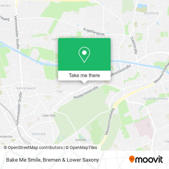 Bake Me Smile map