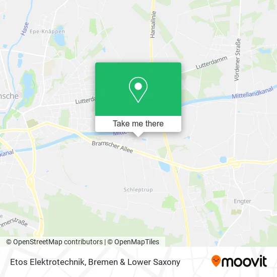 Etos Elektrotechnik map