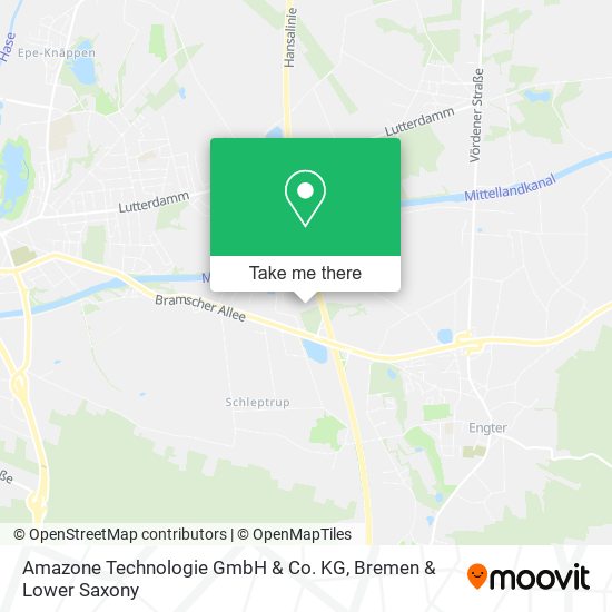 Amazone Technologie GmbH & Co. KG map