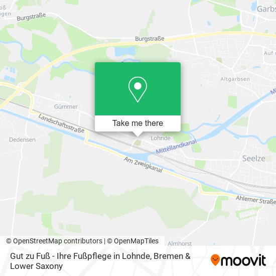 Gut zu Fuß - Ihre Fußpflege in Lohnde map