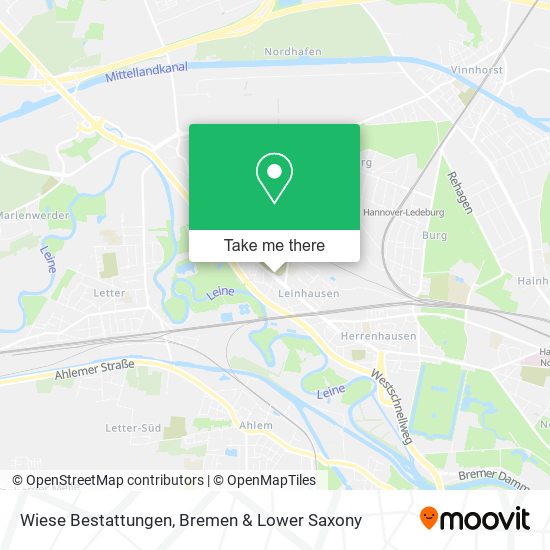 Wiese Bestattungen map