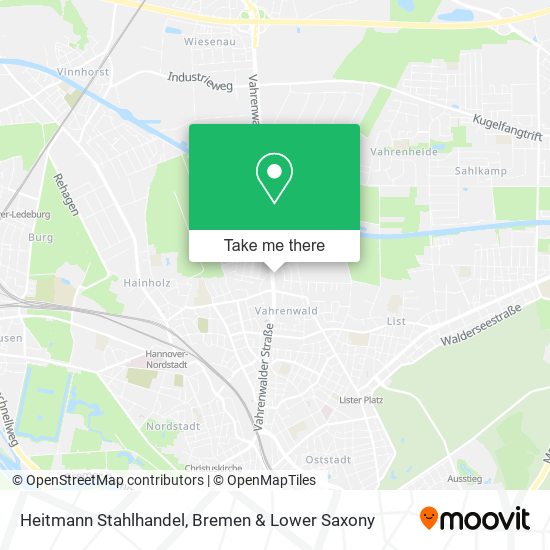 Heitmann Stahlhandel map