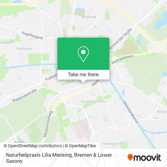 Naturheilpraxis Lilia Mensing map