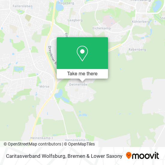 Caritasverband Wolfsburg map