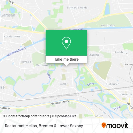 Restaurant Hellas map