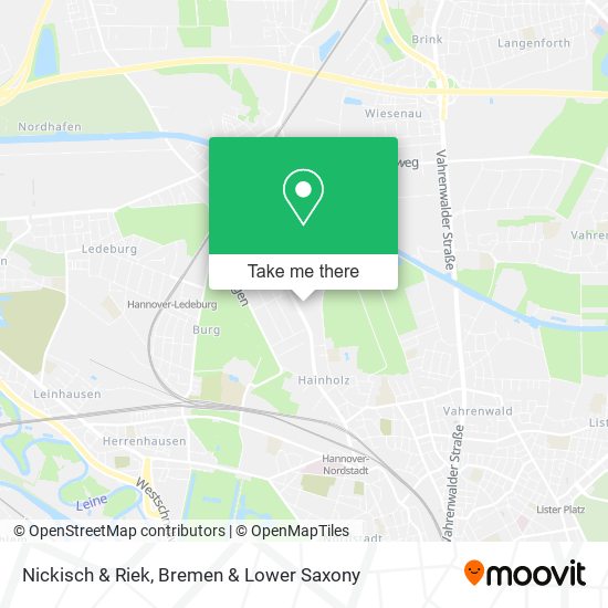 Nickisch & Riek map