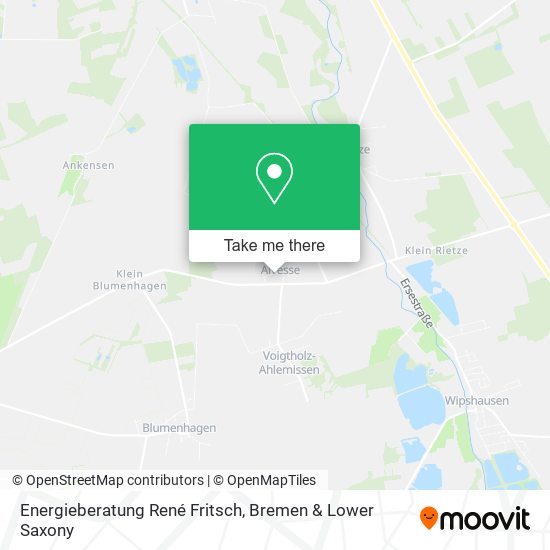 Energieberatung René Fritsch map