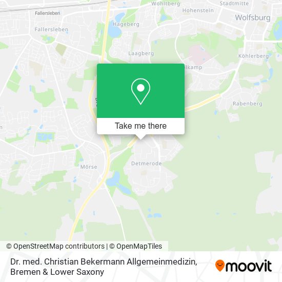 Dr. med. Christian Bekermann Allgemeinmedizin map
