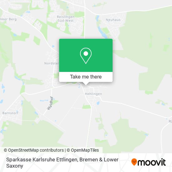 Sparkasse Karlsruhe Ettlingen map