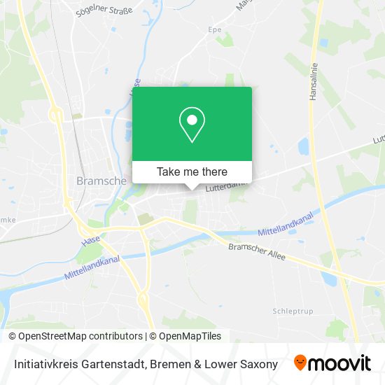 Initiativkreis Gartenstadt map