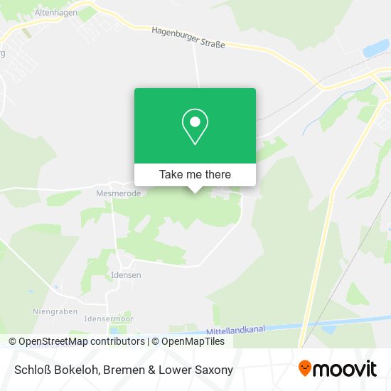 Schloß Bokeloh map
