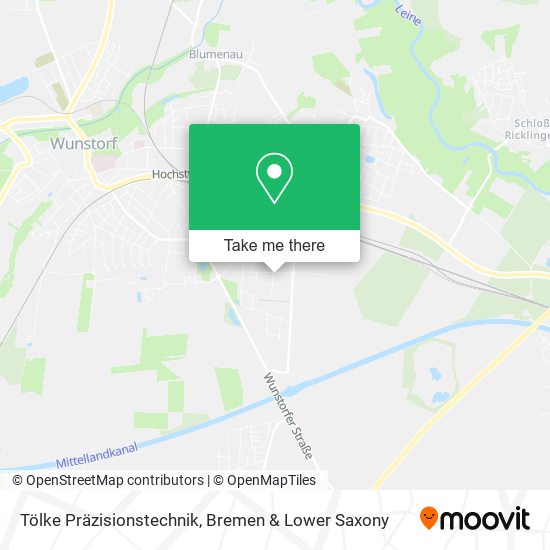 Tölke Präzisionstechnik map