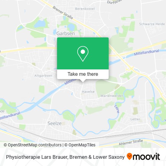 Physiotherapie Lars Brauer map