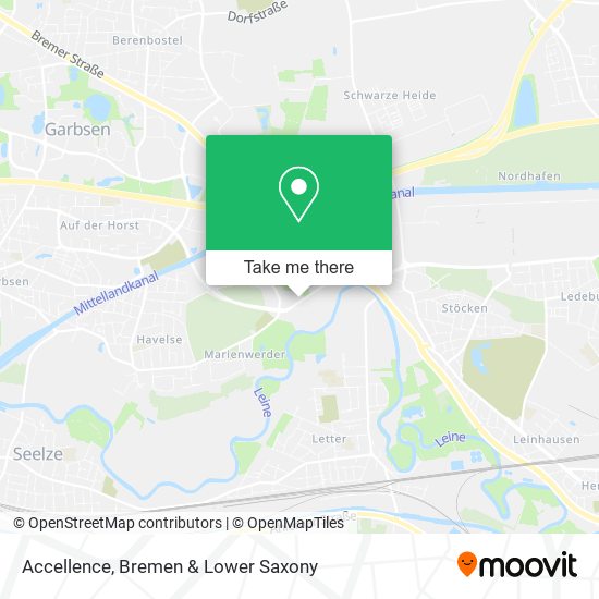 Accellence map