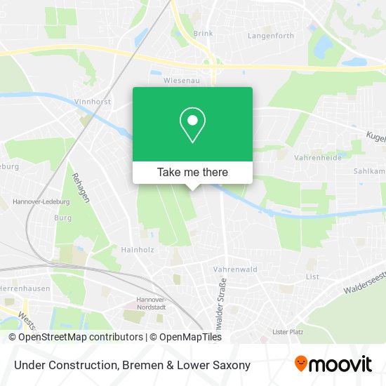Under Construction map