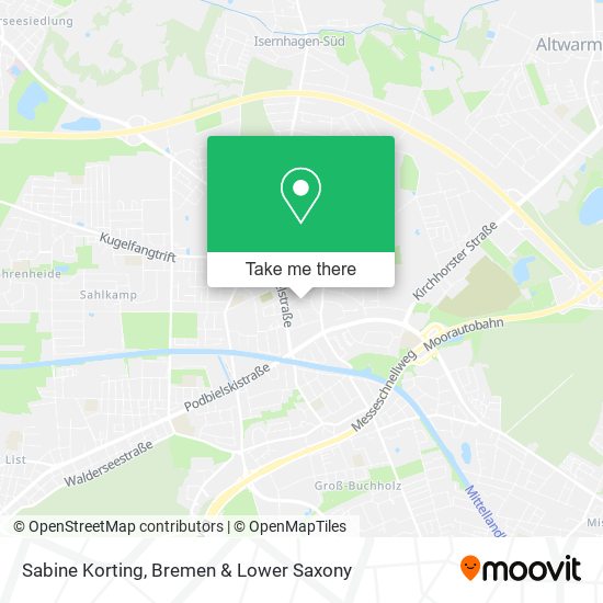 Sabine Korting map
