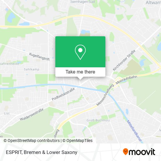 ESPRIT map