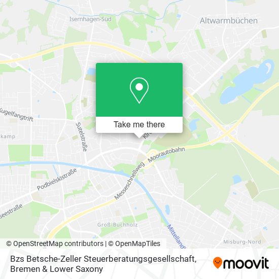 Bzs Betsche-Zeller Steuerberatungsgesellschaft map