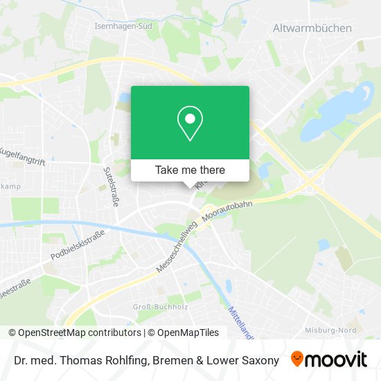 Dr. med. Thomas Rohlfing map