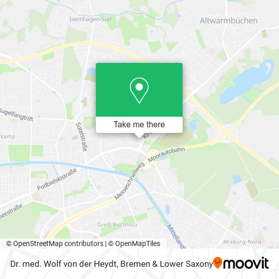 Dr. med. Wolf von der Heydt map