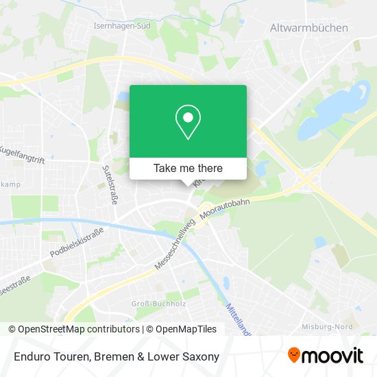 Enduro Touren map