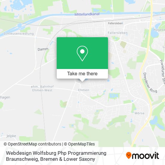 Webdesign Wolfsburg Php Programmierung Braunschweig map
