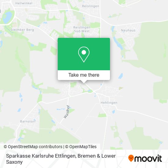 Sparkasse Karlsruhe Ettlingen map