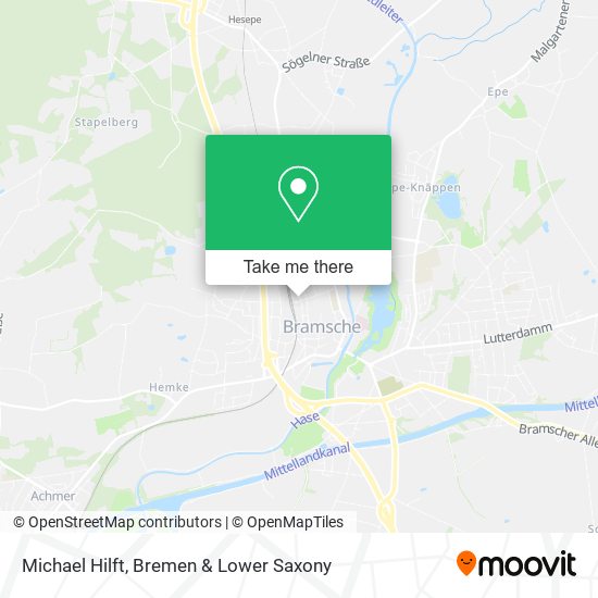 Michael Hilft map