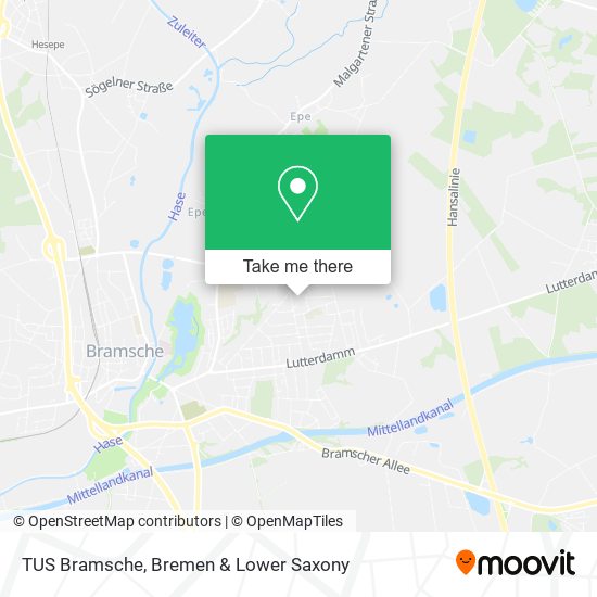 TUS Bramsche map