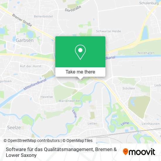 Software für das Qualitätsmanagement map