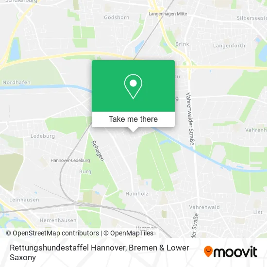 Карта Rettungshundestaffel Hannover