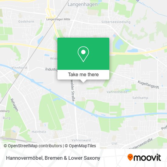 Hannovermöbel map