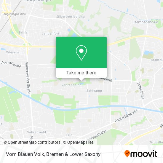 Vom Blauen Volk map