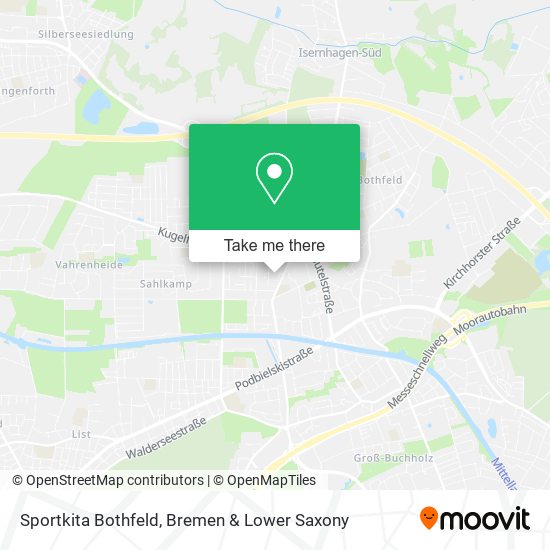 Sportkita Bothfeld map