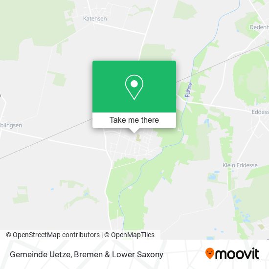 Gemeinde Uetze map