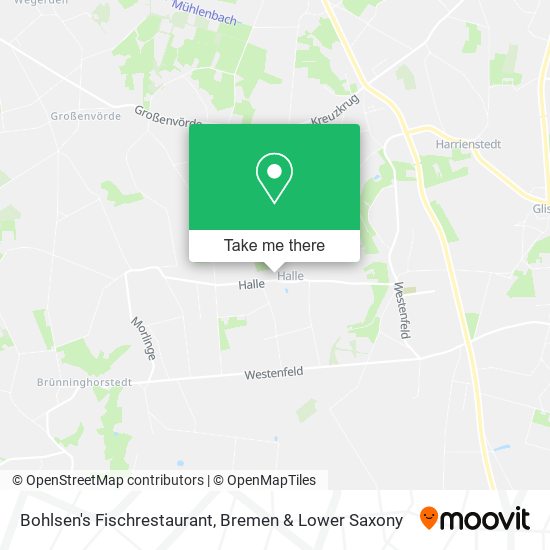 Bohlsen's Fischrestaurant map