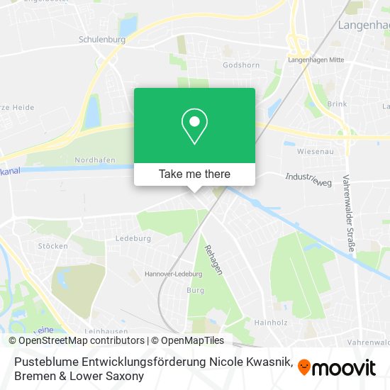 Pusteblume Entwicklungsförderung Nicole Kwasnik map