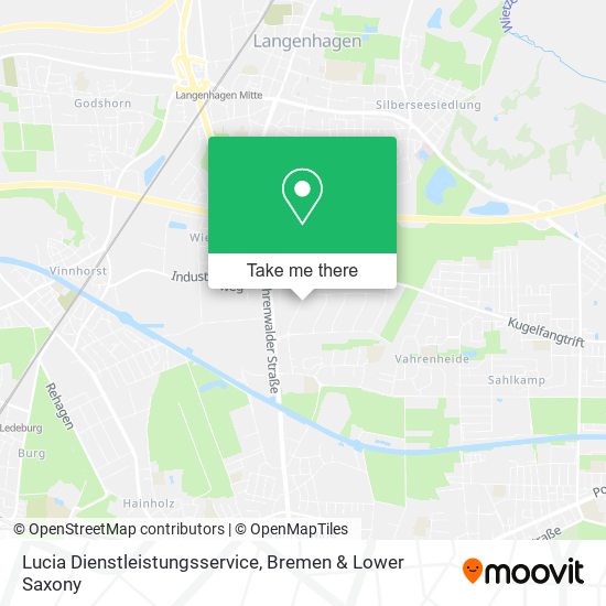 Lucia Dienstleistungsservice map