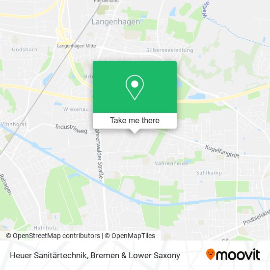 Heuer Sanitärtechnik map
