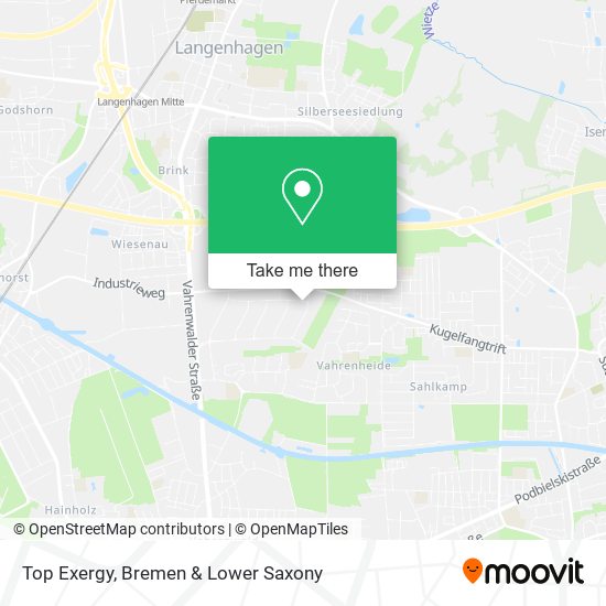 Top Exergy map