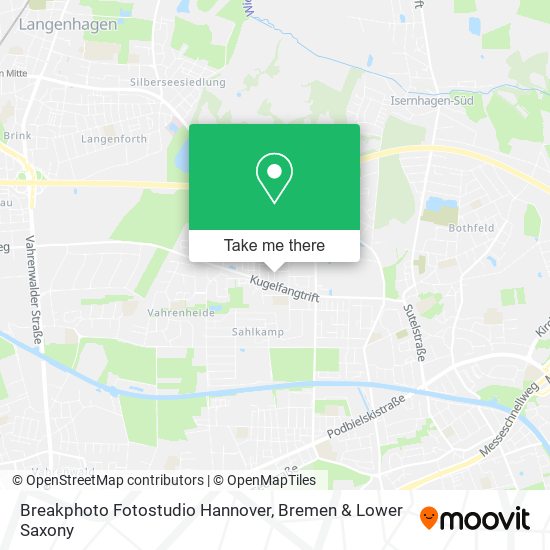Breakphoto Fotostudio Hannover map
