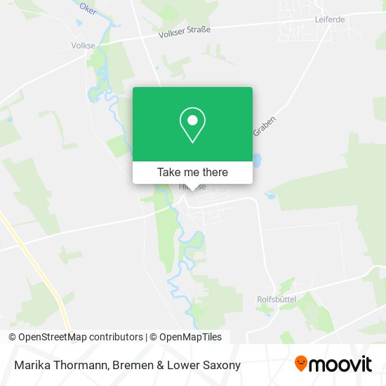 Marika Thormann map