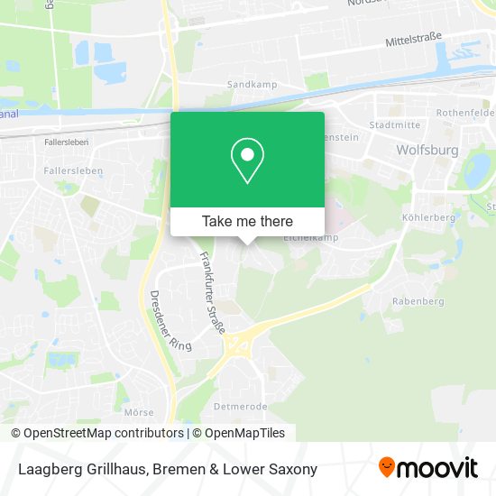 Laagberg Grillhaus map