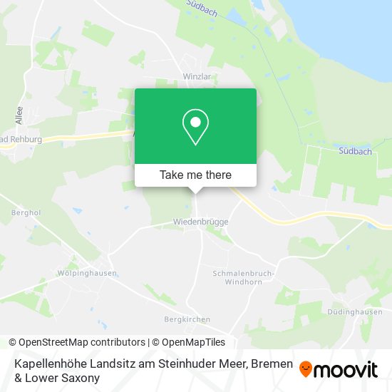 Kapellenhöhe Landsitz am Steinhuder Meer map