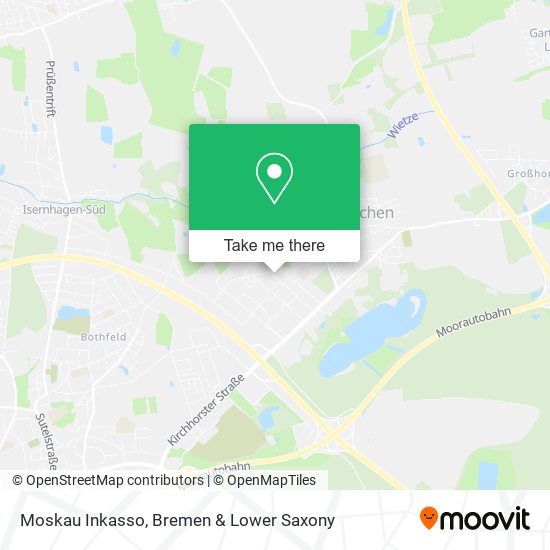 Moskau Inkasso map