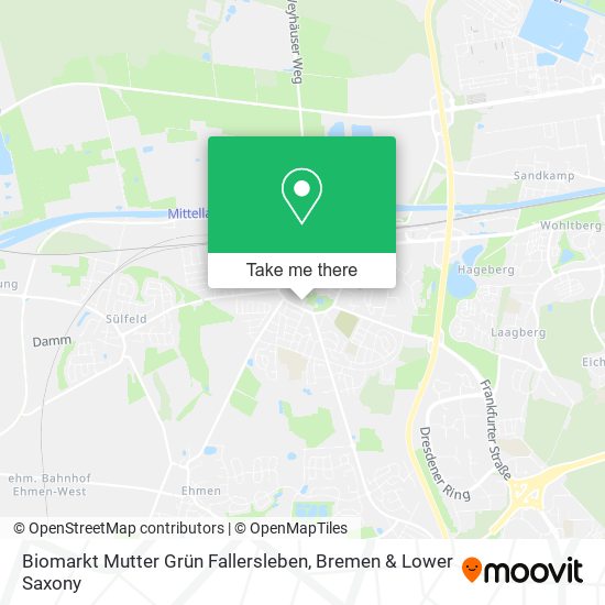 Biomarkt Mutter Grün Fallersleben map