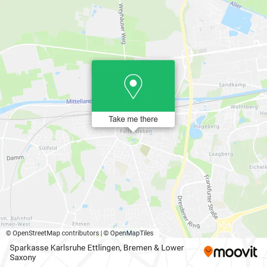 Карта Sparkasse Karlsruhe Ettlingen